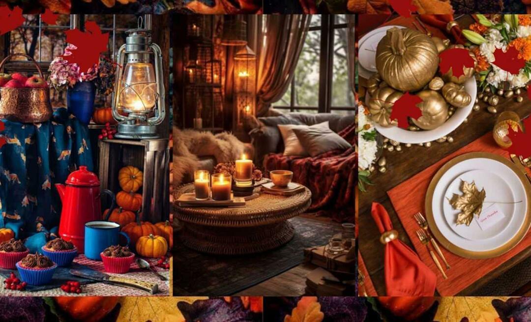Quels sont les produits de décoration adaptés à l'automne? Comment devrait être la décoration d’automne ?