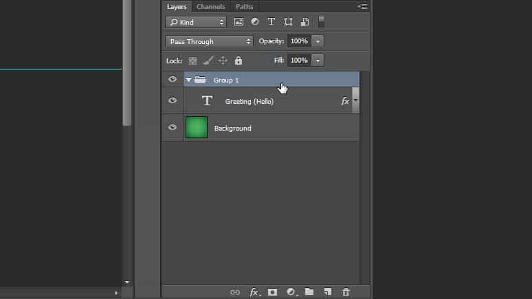 Cheat Photoshop Text Layer Transformations Trick select group