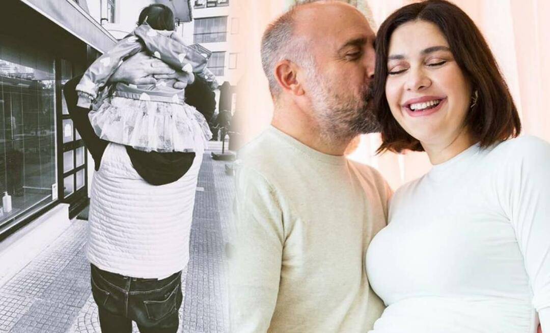 Bergüzar Korel a fait un post spécial pour leur fille Leyla! Maintenant, le partage père-fille a attiré l'attention.