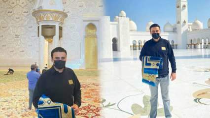  CZN Burak a prié à la mosquée Sheikh Zayid à Dubaï! Qui est CZN Burak?