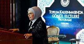 Emine Erdoğan participe au programme des ambassadeurs bénévoles dans le développement communautaire !