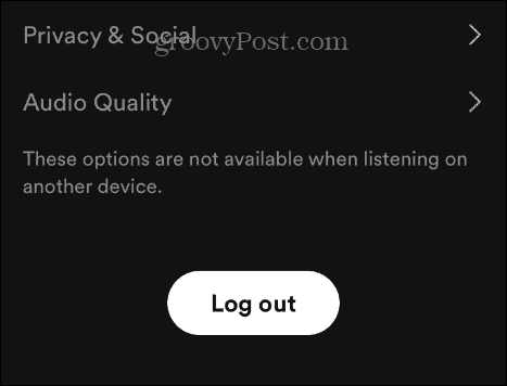 Les paroles de Spotify ne fonctionnent pas