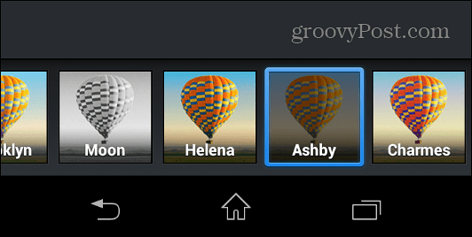 Filtres Instagram Android