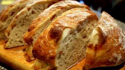 Comment faire du pain rapide à la maison? Recette de pain qui n'est pas rassis depuis longtemps