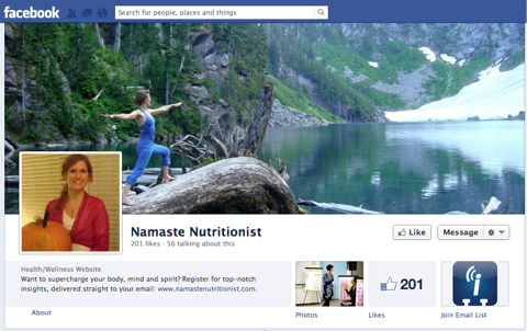 namaste nutritionniste facebook