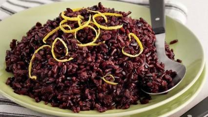 Qu'est-ce que le riz noir et comment faire du pilaf à partir de riz noir? Techniques de cuisson du riz noir