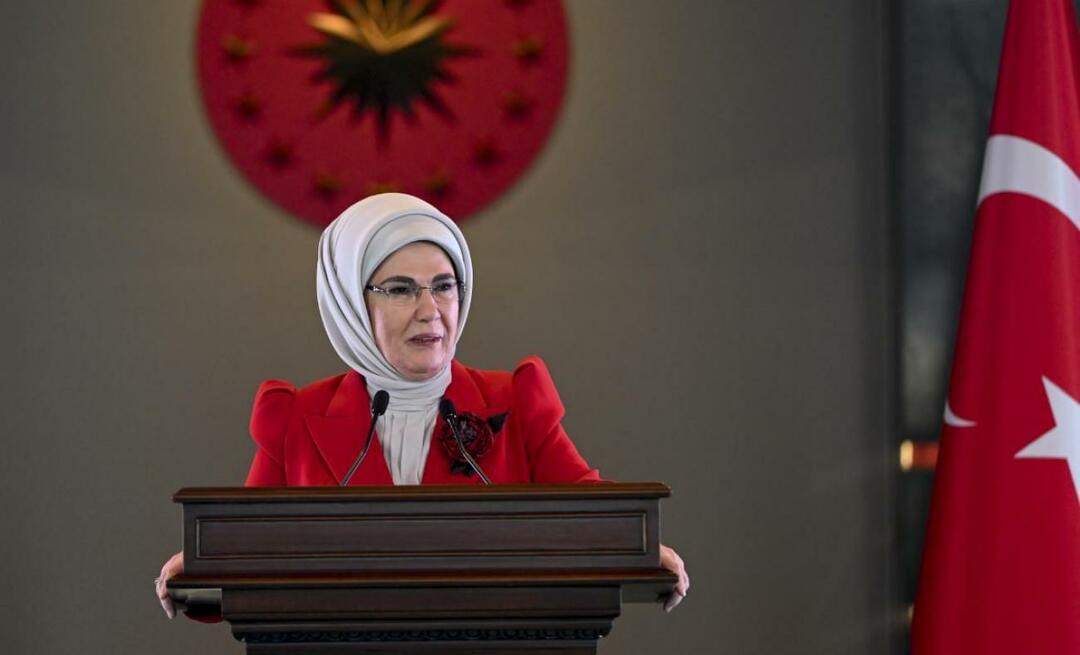 Emine Erdogan; "Aucune idéologie n'a plus de valeur que la vie d'une personne innocente"