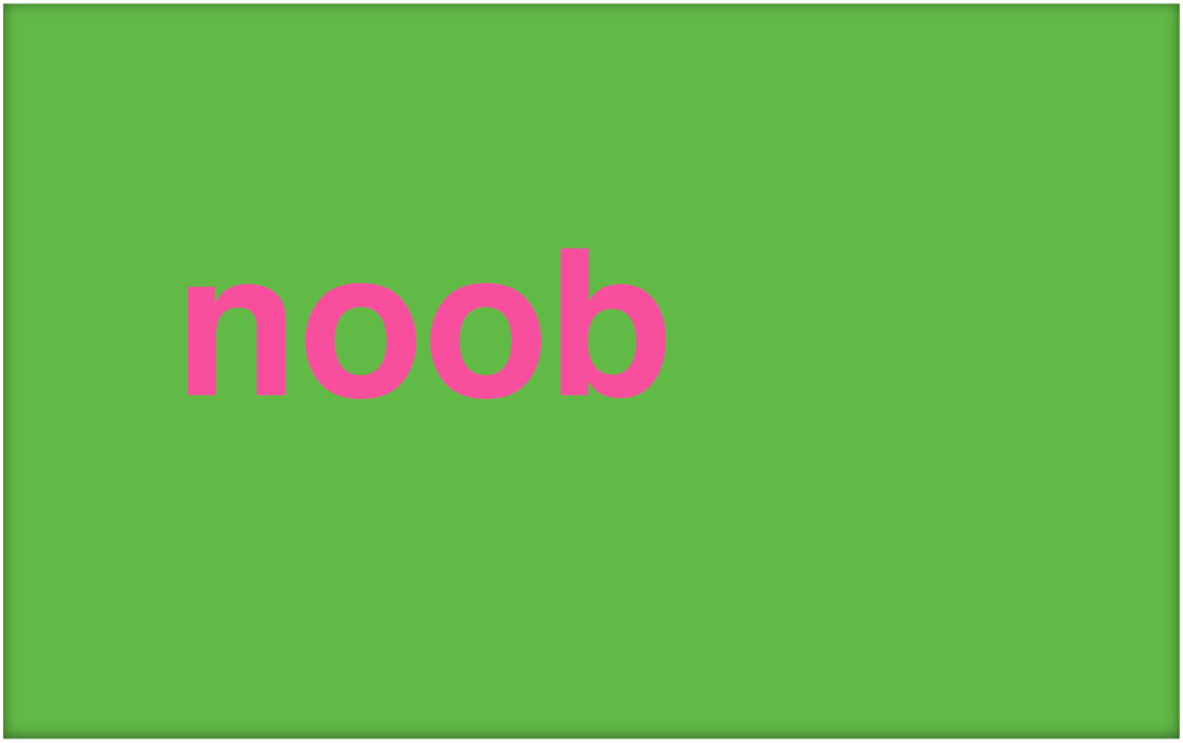 Qu'est-ce qu'un Noob et comment utilisez-vous le terme ?