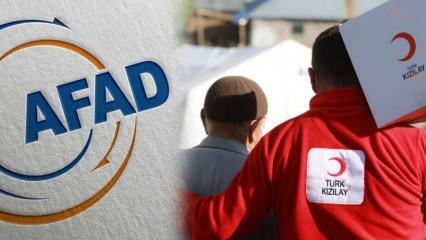 Comment faire un don AFAD tremblement de terre? Liste des canaux de dons de l'AFAD et des besoins du Croissant-Rouge...