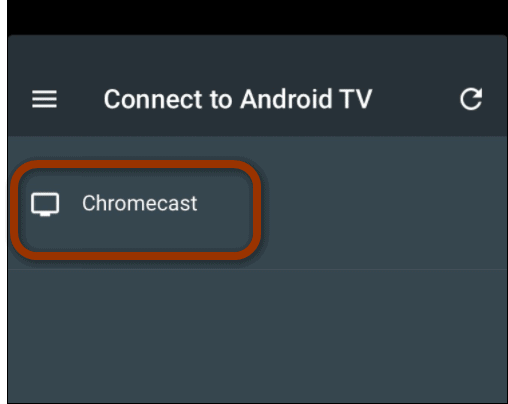 se connecter à Chromecast