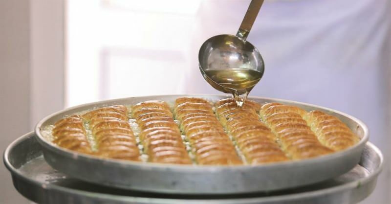 Comment est fabriqué le sorbet baklava? Le sorbet de baklava dans sa pleine consistance ...