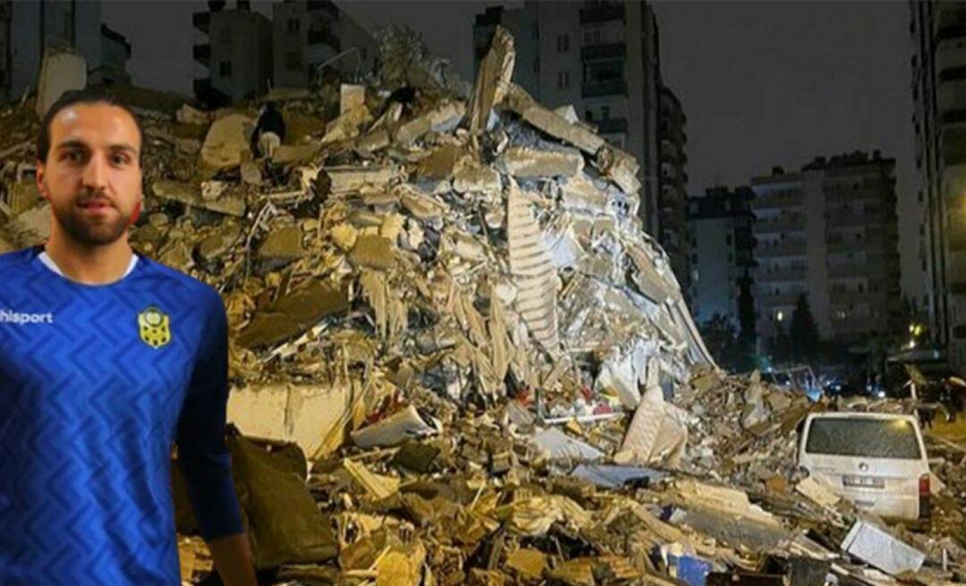 Nouvelles amères de la région du tremblement de terre: le célèbre footballeur Ahmet Eyüp Türkaslan a perdu la vie !