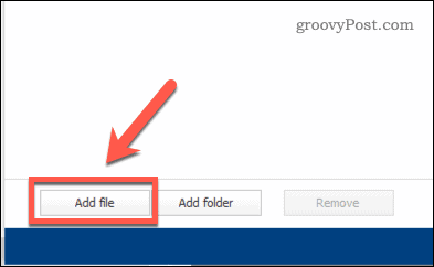fichier deleter ajouter un fichier