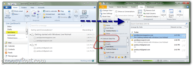 Exporter Windows Mail vers Outlook Exchange