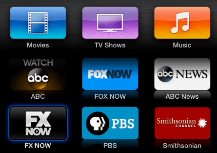 FX Now Apple TV