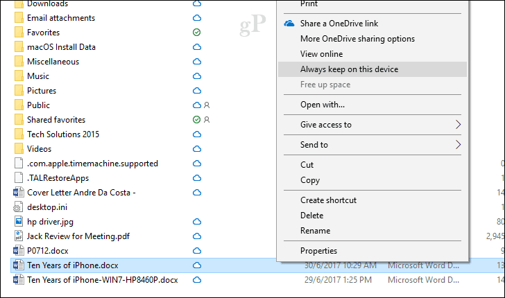 Comment activer et utiliser les fichiers OneDrive à la demande dans Windows 10