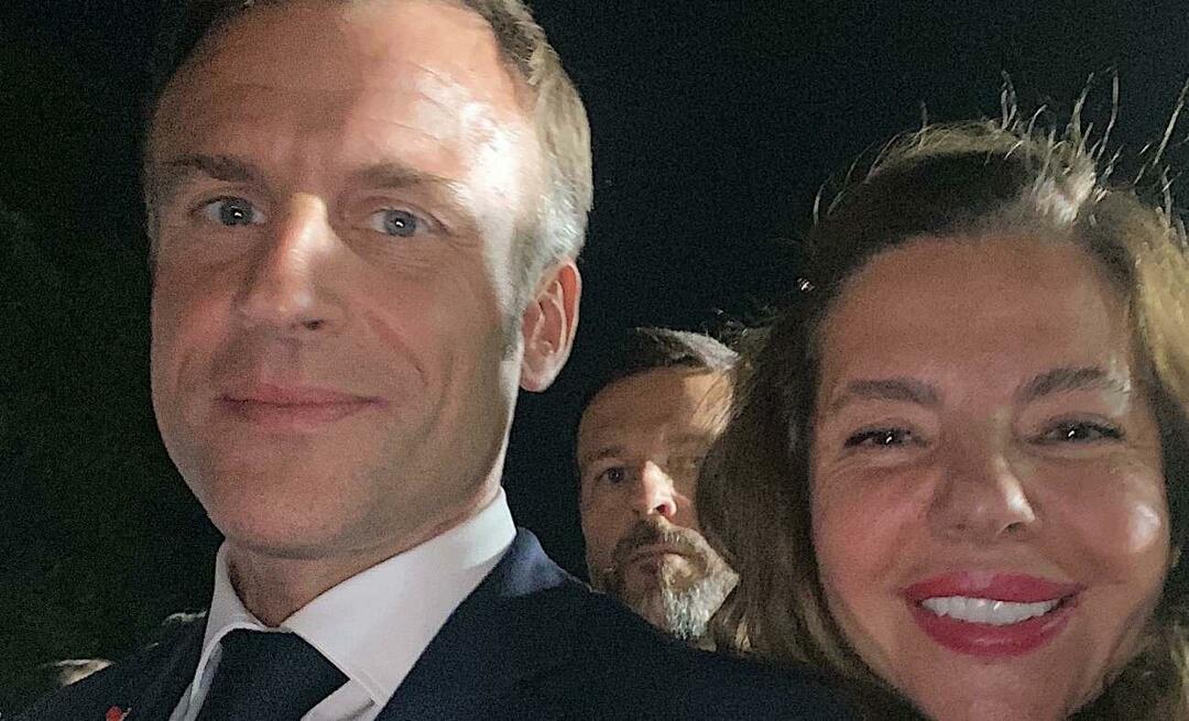 Un Turc au Palais Français! Ece Ege à l'Elysée de Macron