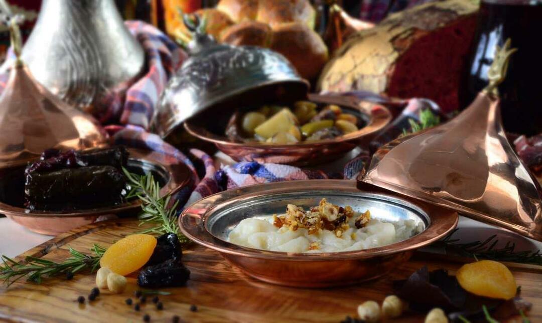 Présentation de la cuisine ottomane de Guler