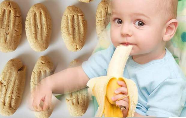 Recette de biscuit bébé banane