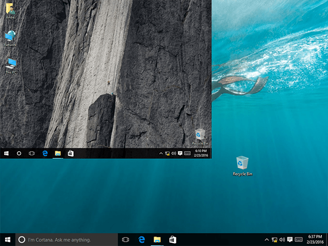 Empêcher les icônes du bureau Windows 10 de changer d'emplacement après un rafraîchissement de l'écran
