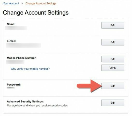 Comment changer votre mot de passe Amazon