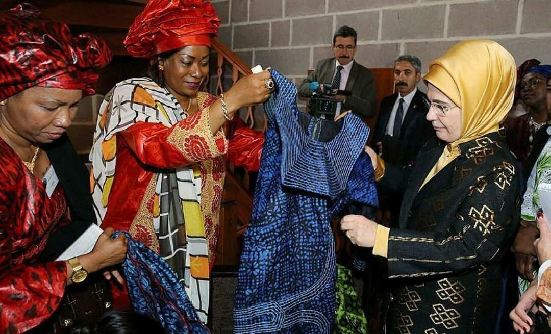 La Première Dame Erdoğan a apporté l’espoir aux femmes africaines! Avec le projet qu'il soutient...