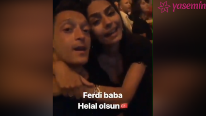 La chanson du père Ferdi d'Amine Gülşe et Mesut Özil!