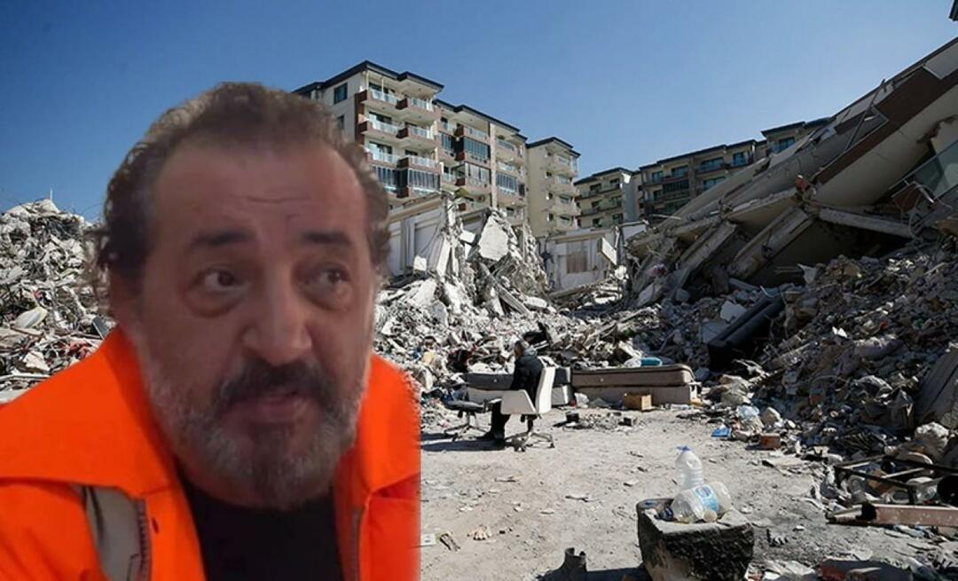 Déclaration émouvante sur le séisme de Mehmet Şef! « Ainsi va le monde… »