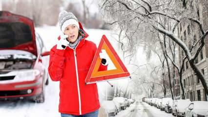A quoi faut-il faire attention pour ne pas rester sur la route en hiver? Afin d'éviter que les véhicules ne restent coincés sur la route...