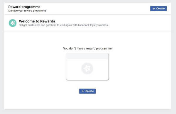 Facebook semble tester une fonctionnalité de programmes de récompenses pour Pages.