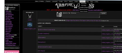 réseau de vampire freaks