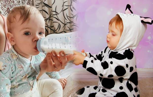 Les symptômes de l'allergie au lait chez les nourrissons