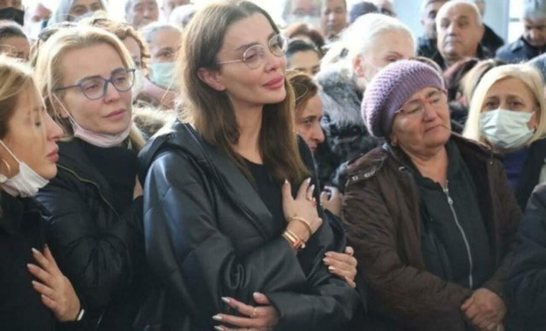 Réaction "sans scrupules" d'Özge Ulusoy! À propos de son apparition aux funérailles de son père...