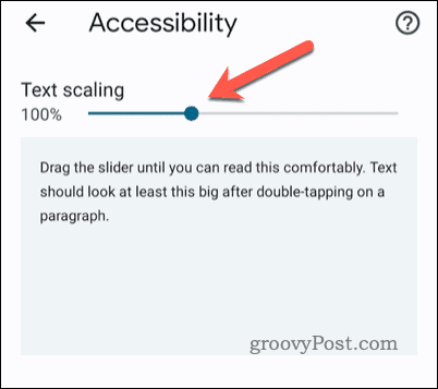 Modifier l'option de mise à l'échelle du texte dans Chrome