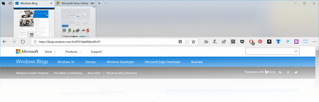 Améliorations de Microsoft Edge
