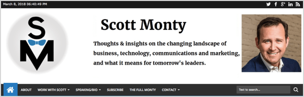 La marque personnelle de Scott Monty est restée avec lui.