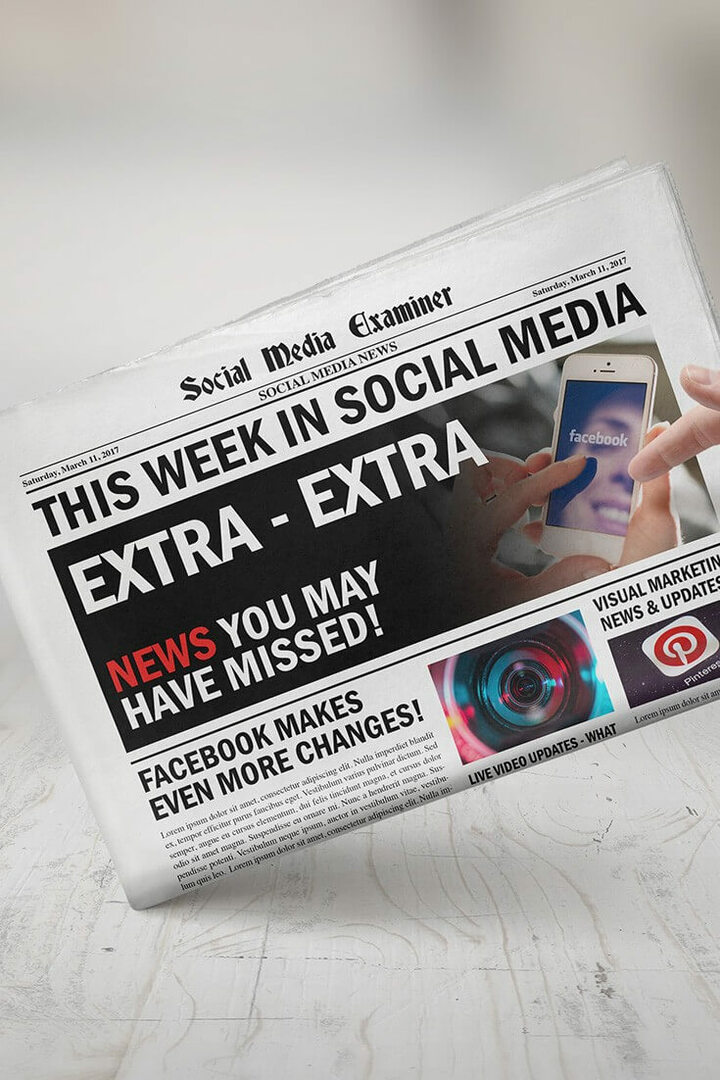 La journée Facebook Messenger se déroule dans le monde entier: cette semaine dans les médias sociaux: Social Media Examiner