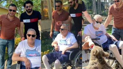 Partage Mehmet Ali Erbil, qui n'a pas pu quitter la maison depuis des mois du célèbre manager Burak Memişoğlu!