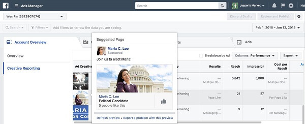 Facebook a annoncé son intention de déployer une version mise à jour de Ads Reporting qui le rendra