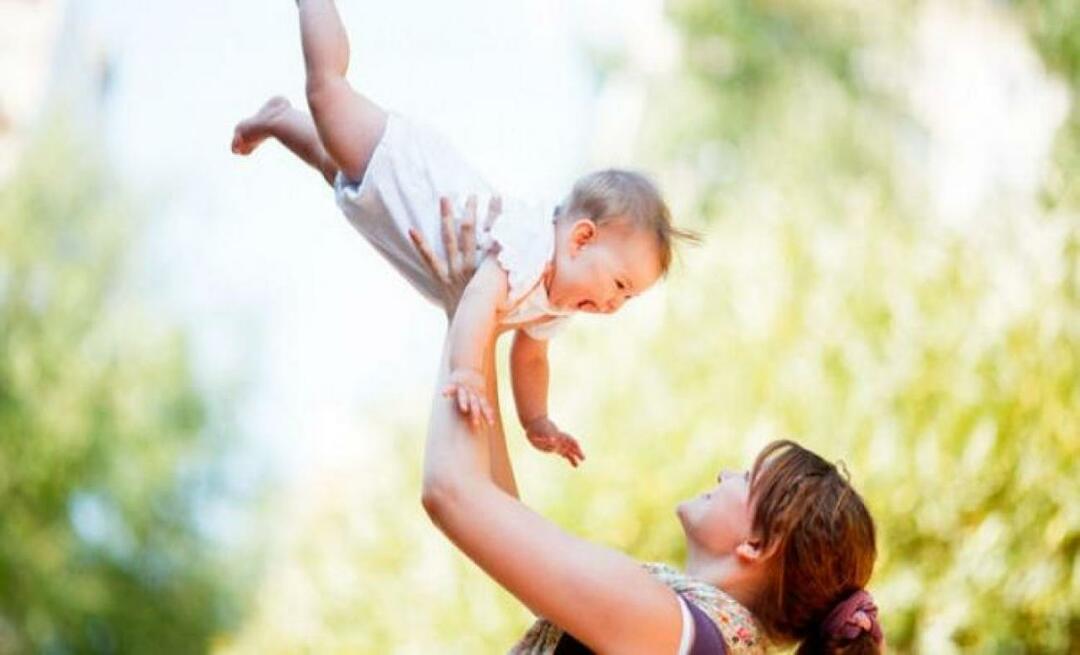 N'aimez pas lancer votre bébé dans les airs !