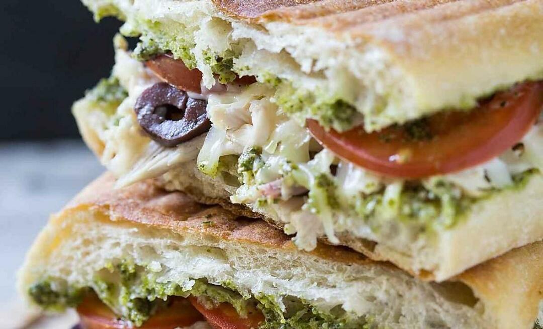 Comment faire des toasts avec de la sauce pesto Recette de toasts sauce pesto