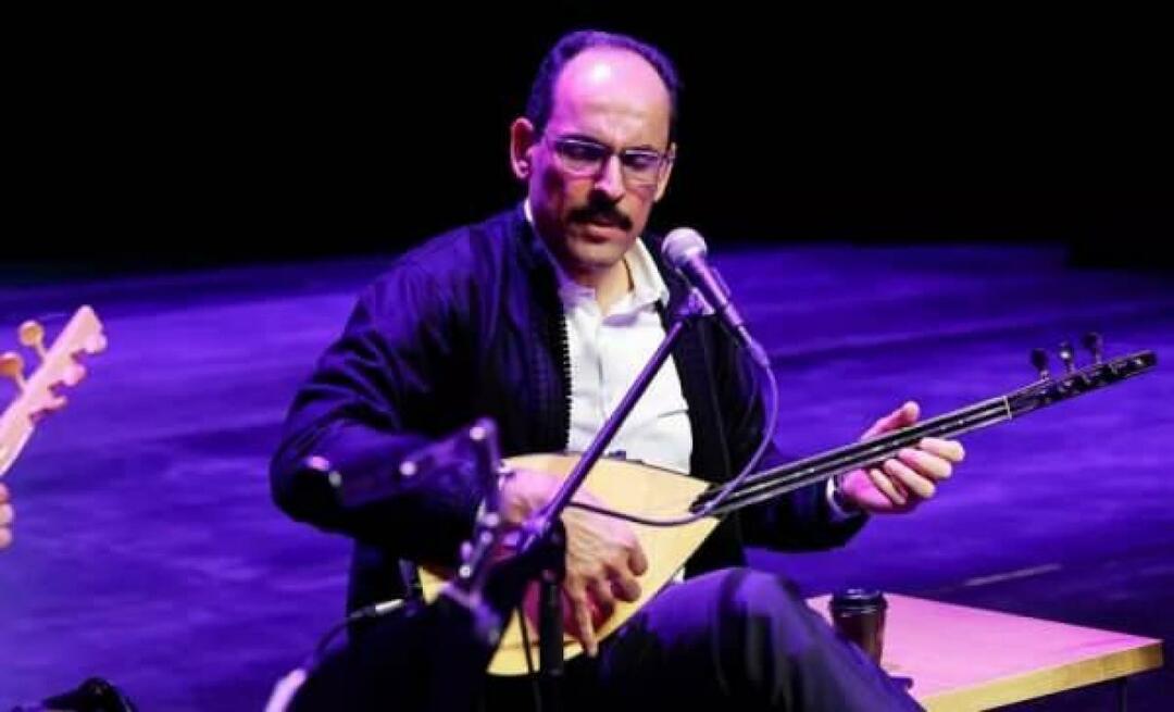 İbrahim Kalın a donné un concert inoubliable avec 'İrfani Türküsü'!