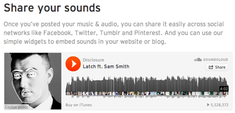 soundcloud partage vos sons