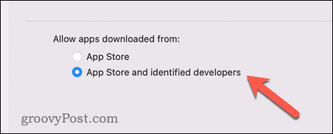 Autoriser les téléchargements d'applications sur un Mac
