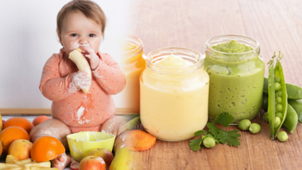 Comment les bébés commencent-ils à manger des aliments solides? Quand passer aux compléments alimentaires? Liste nutritionnelle des aliments supplémentaires