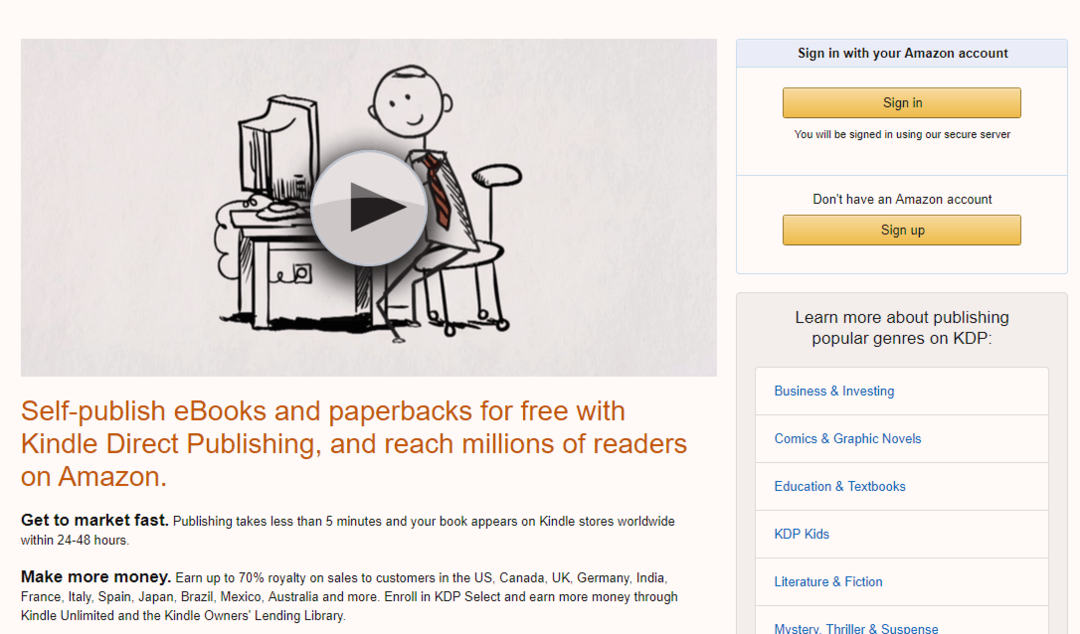Guide du débutant pour l'auto-édition sur Amazon Kindle