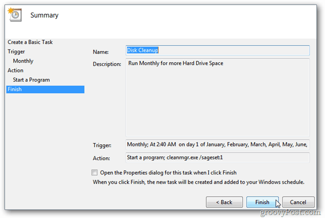 Faire exécuter automatiquement un nettoyage de disque par Windows avec le Planificateur de tâches
