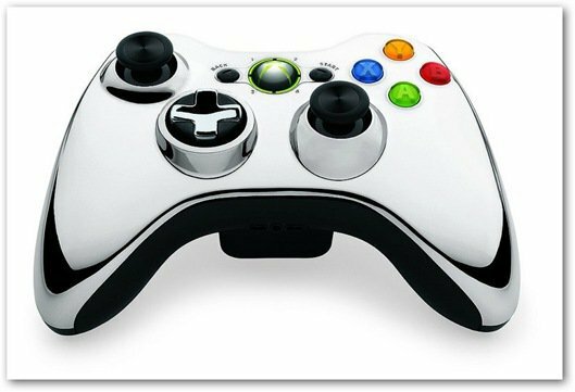 Xbox 360 chrome controller chrome