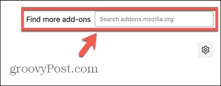 extensions de recherche Firefox