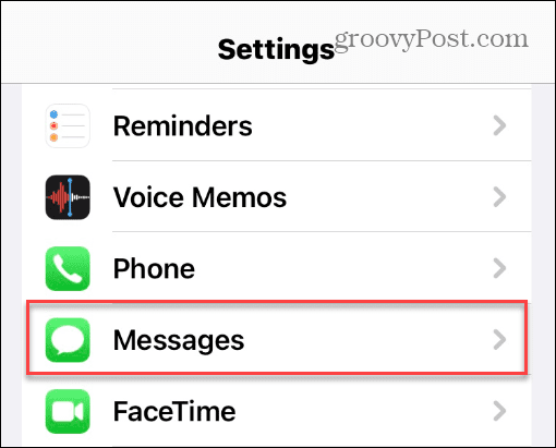 iPhone Supprimer automatiquement les anciens messages
